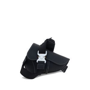 Dior Homme Men Saddle Grained Calf Contrasted